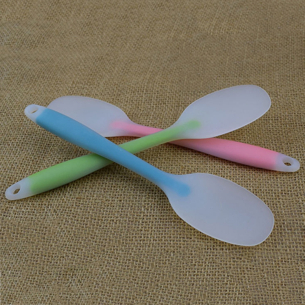 Muỗng Trộn Kem Làm Bánh Bằng Silicone Chống Dính