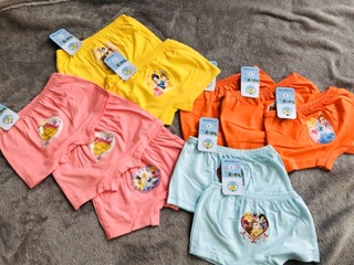 Quần đùi bé gái 100% cotton Thái Hà Thịnh (B004)