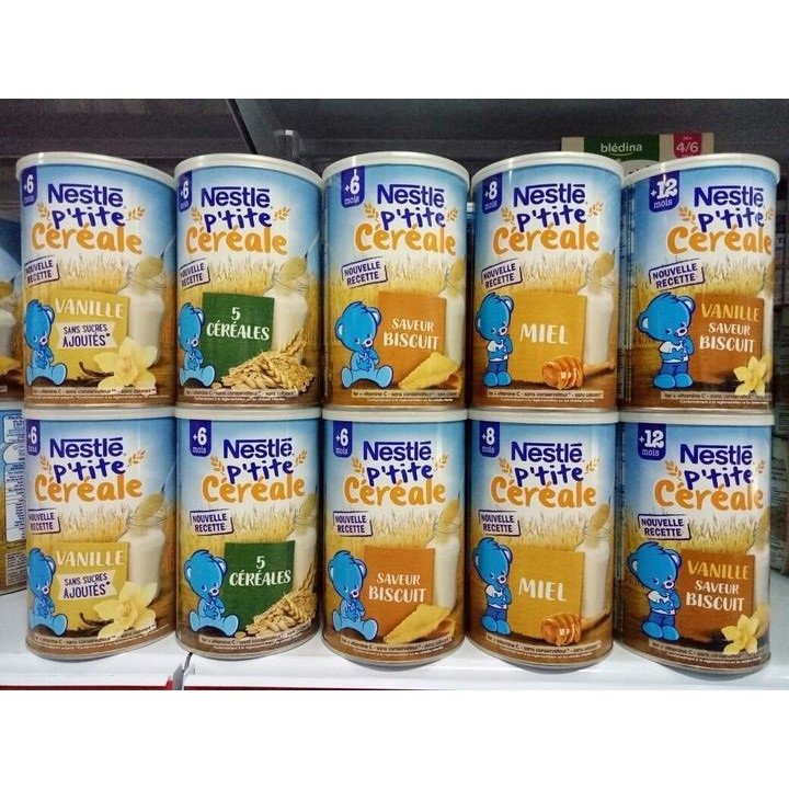 BỘT LẮC SỮA NESTLE Pháp 400gr (nhiều vị).