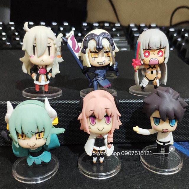 Mô hình Chibi nhân vật trong Series FGO