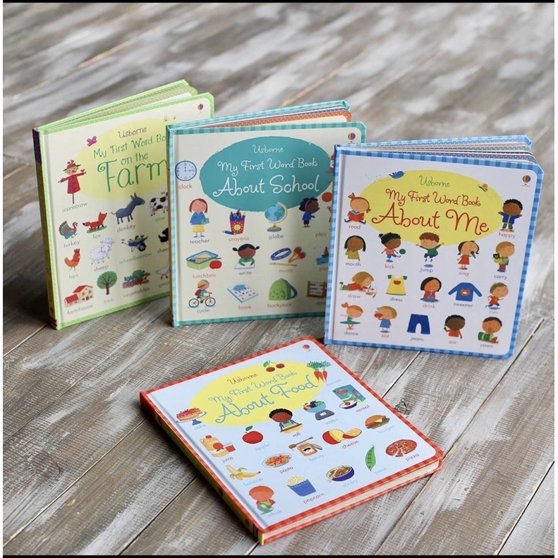 Set quà tặng  Usborne My very First Words B00K