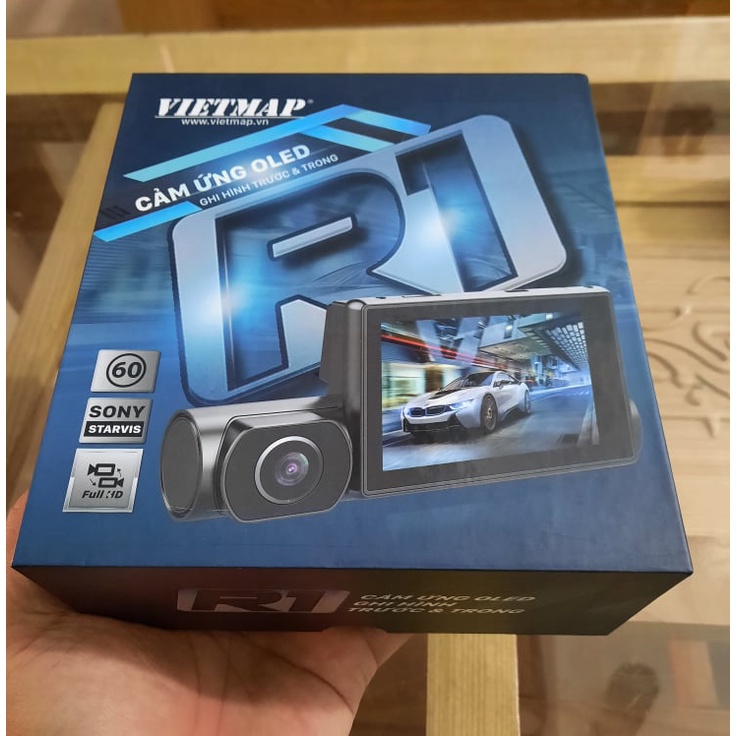 Camera hành trình VIETMAP R1 cho ô tô, xe hơi- cảnh báo giao thông, cảnh báo trình cảm ứng, cảnh báo tốc độ | BigBuy360 - bigbuy360.vn