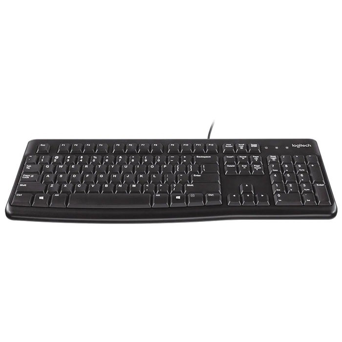 [ HÀNG CHÍNH HÃNG ] Combo Bộ Bàn Phím Chuột Có Dây Logitech Mk120  Chính Hãng