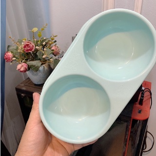 [FREESHIP] Bát ăn chó mèo Bát đôi chống kiến