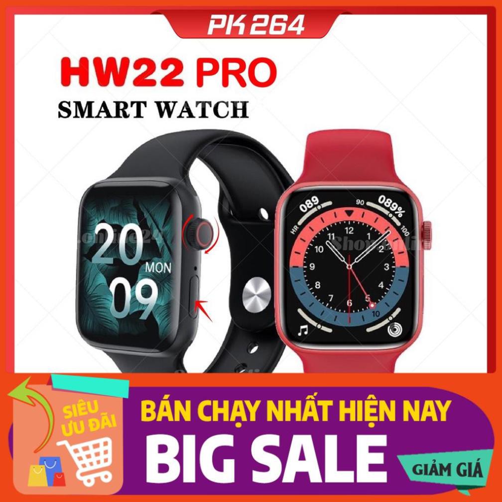 Đồng Hồ Thông Minh W46, Hw22 Pro seri 6 Thay Ảnh Nền Sạc không dây Chống nước