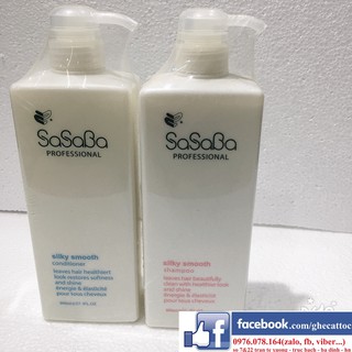 CẶP DẦU GỘI XẢ SASABA 800mlx2