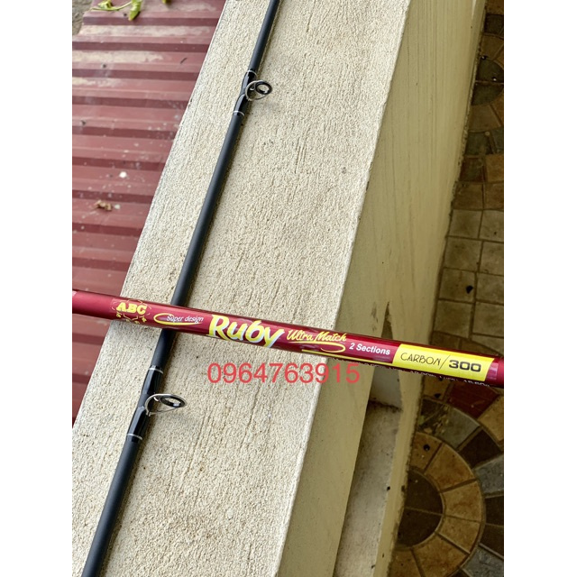 Combo cần ruby câu sông huyền thoại nhấc tĩnh 3kg  tải cá 12-15kg hàng chất lượng 78