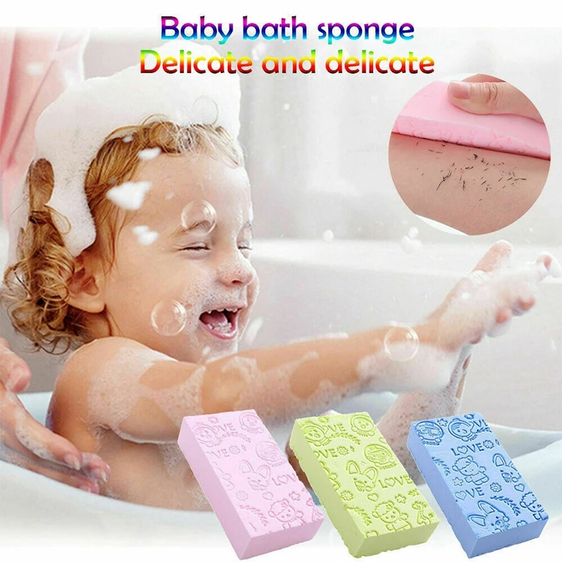 Miếng bọt xốp tẩy tế bào chết khi tắm