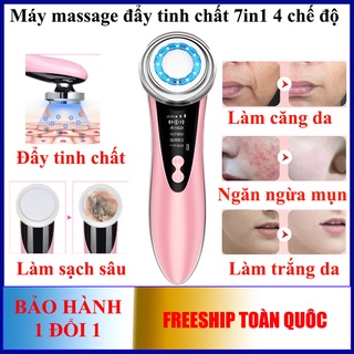 Máy điện di đẩy tinh chất massage mặt bằng ION giúp nâng cơ trẻ hóa làm trắng sáng chống lão hóa da