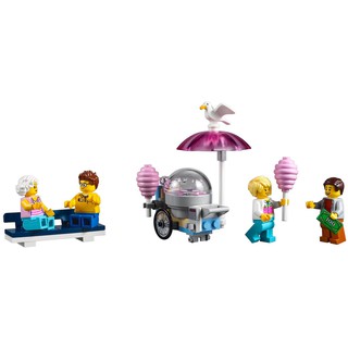 [Hộp cấn móp] 10261 Đồ chơi lắp ráp Iego Creator Roller Coaster - Tàu lượn siêu tốc