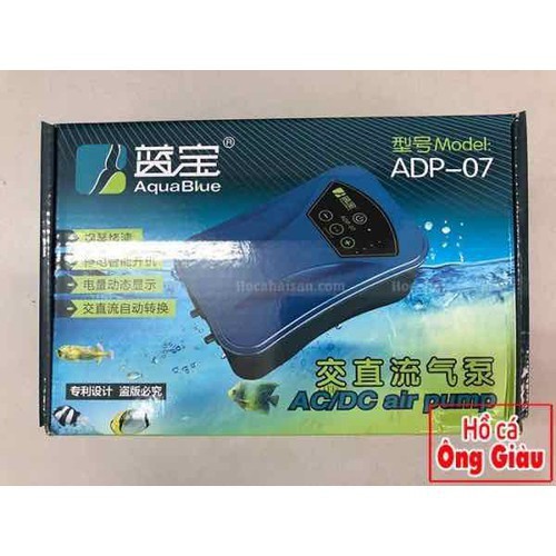 Máy Sủi Khí Oxy Tích Điện Siêu Êm ADP-07