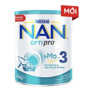 Sữa bột nestlé nan optipro hm-o 3 900g