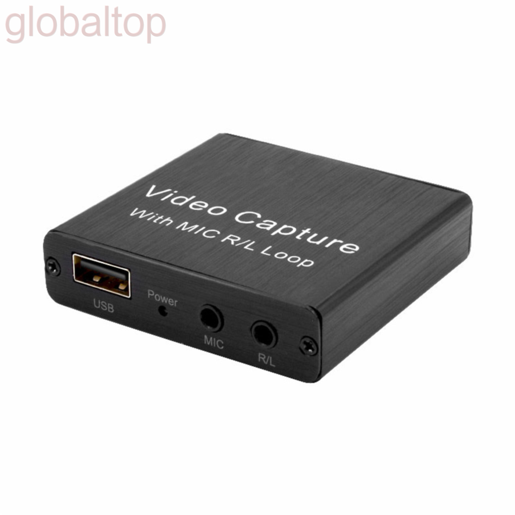 4K 1080P Resolution Video Capture Card USB 2.0 Computer Game Live Streaming Video Recorder