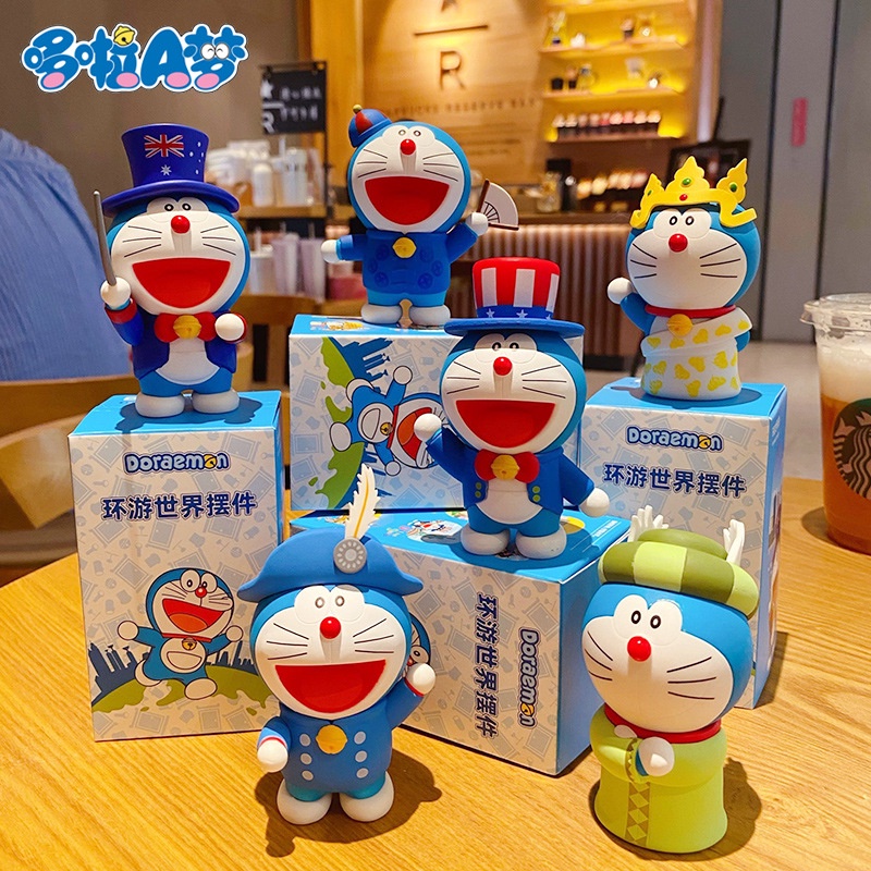 Mô Hình Mèo Máy Doraemon Đáng Yêu