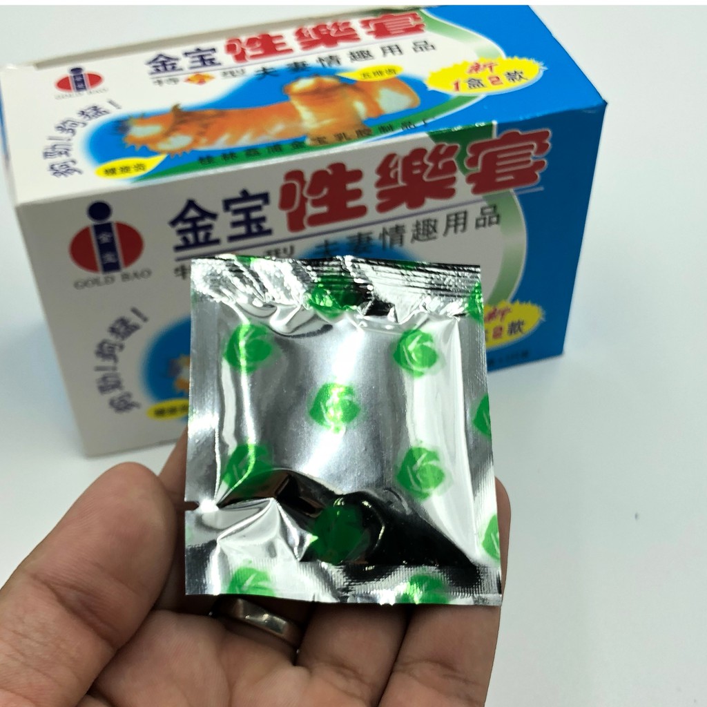 Combo 3 hộp bao cao su siêu gai Gold gai- Đam mê bất tận [chính hãng]