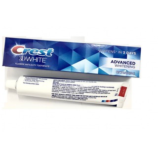 Kem Đánh Răng Crest 3D White Advanced Whitening 127g