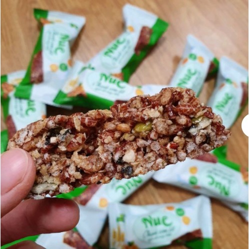 Hộp 12 Thanh cơm lứt ngũ cốc - Thơm ngon, bổ dưỡng - Hỗ trợ giảm kg