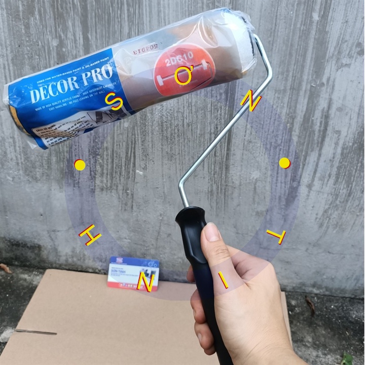 Cọ lăn Decor Pro 3 màu 100MM 150MM 230MM - Thanh Bình