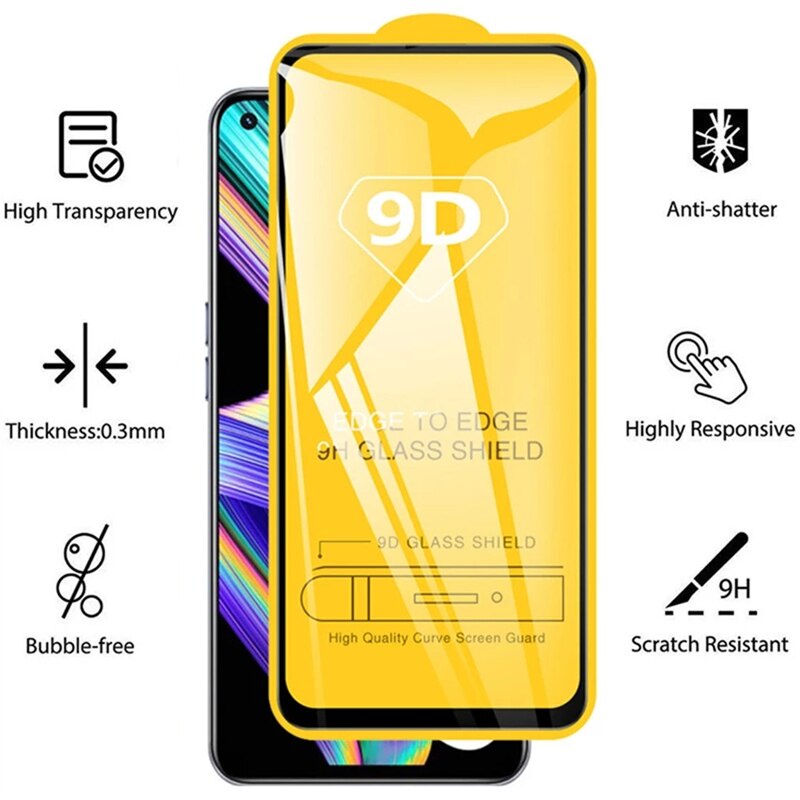 Kính cường lực bảo vệ toàn màn hình chuyên dụng cho OPPO Reno 8T 8 5G 8Z 7Z 7 SE 6 6z 5 4 3 2Z 2F 10X