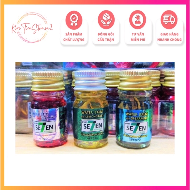 Dầu Thảo Dược Se7en Thái Lan (Lavender, Sả, Thảo Mộc)