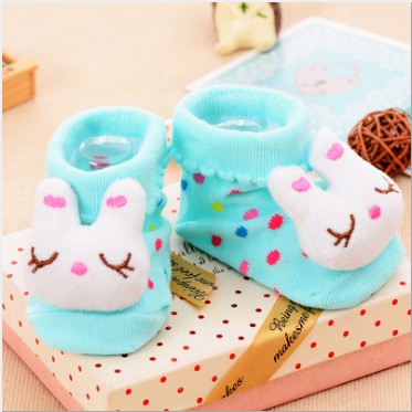 Combo 5 đôi Vớ trẻ sơ sinh [0-12 tháng] 3D hình con vật xinh xắn ngộ nghĩnh cho bé trai, bé gái