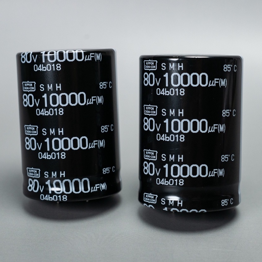 Tụ lọc nguồn 10000uf 80V Nippon Chemicon chính hãng