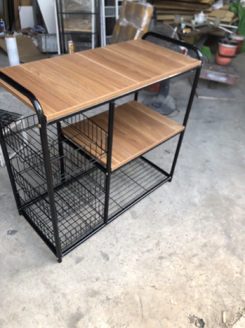 Kệ để lò vi sóng, nồi cơm điện, nồi chiên không dầu ( kn1383) | BigBuy360 - bigbuy360.vn