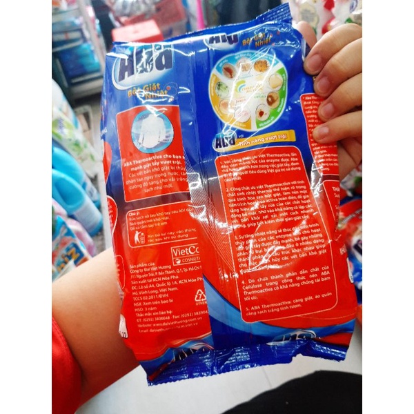 Bột Giặt Nhiệt Aba Sạch Tinh Tươm 770G