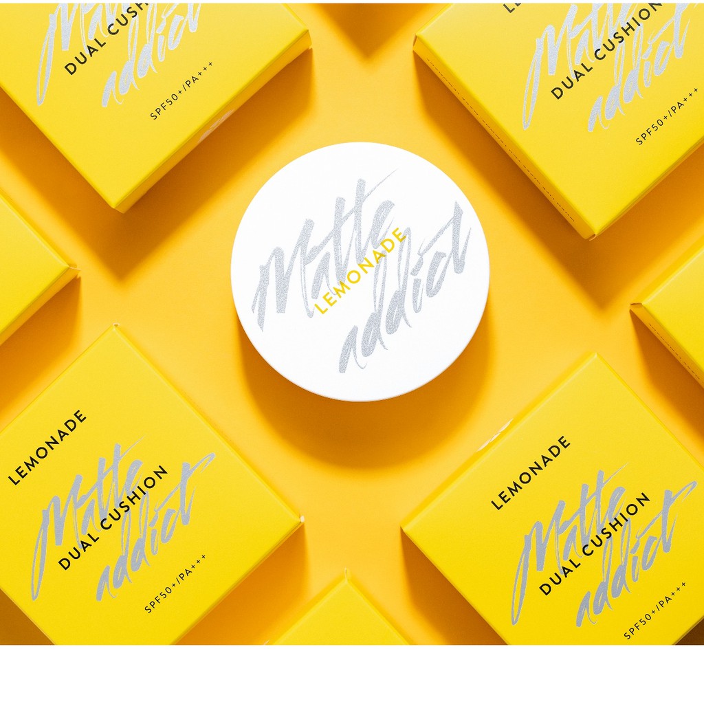 [Kèm Face Filler] Phấn nước Lemonade Matte Addict Dual Cushion 16g | BigBuy360 - bigbuy360.vn