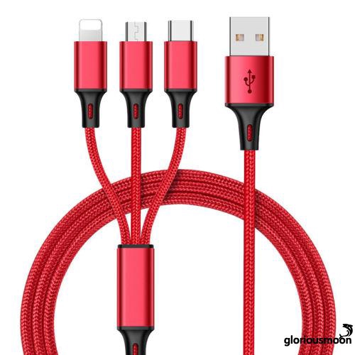 Dây cáp sạc đa năng 3 trong 1 cho Android/IOS