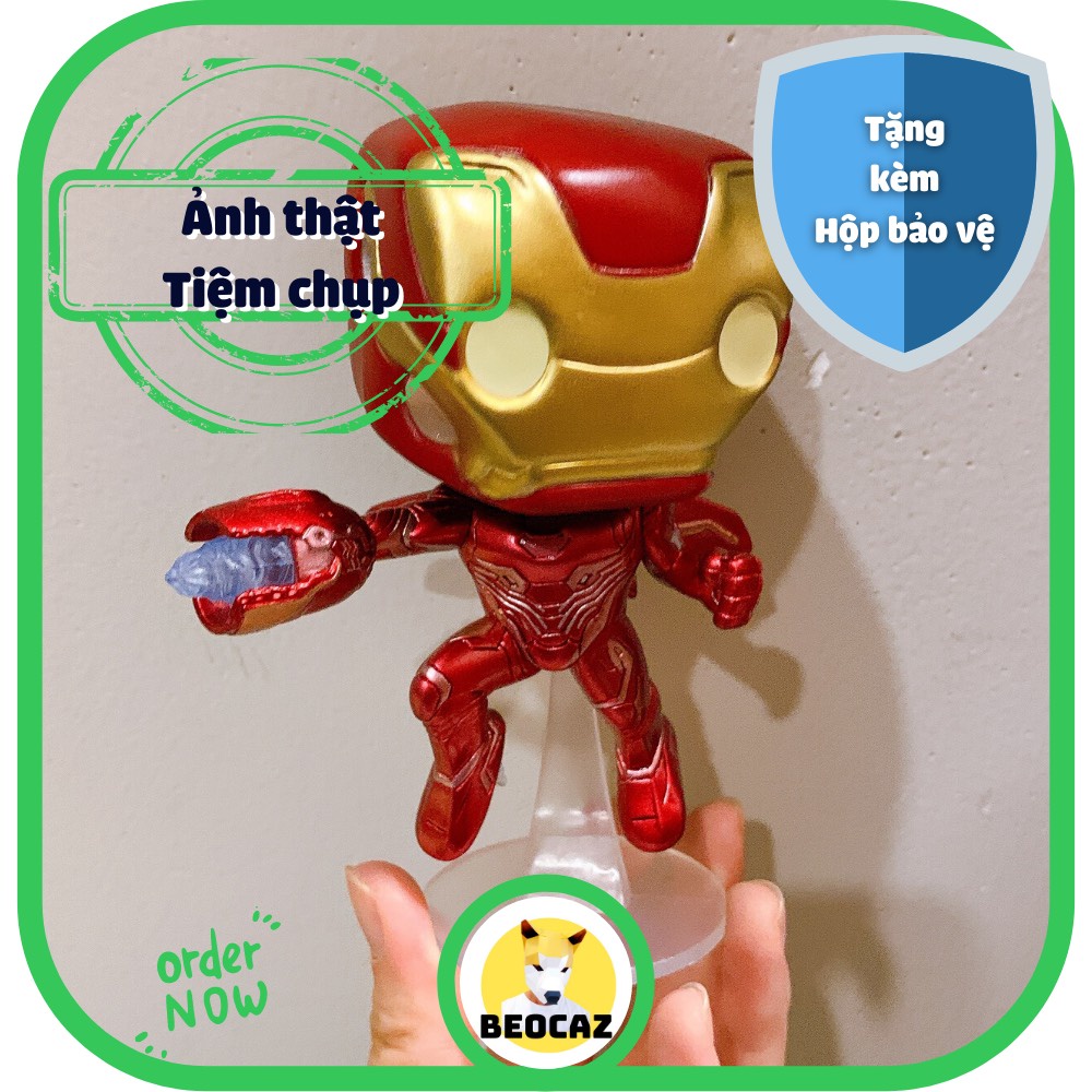 [Full Box Tặng Hộp Bảo Vệ] Mô hình unoff Iron Man Người Sắt Tony Stark - Đồ chơi Marvel