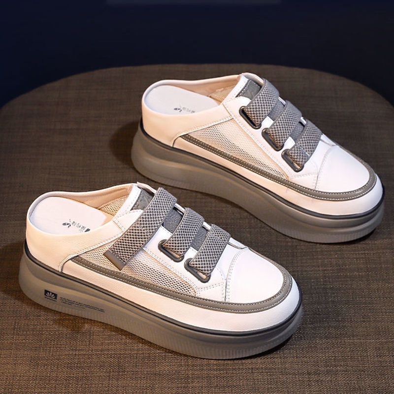 2022 Giày Lười Không Gót Nhẹ Và Đa Năng Mùa Hè Mới