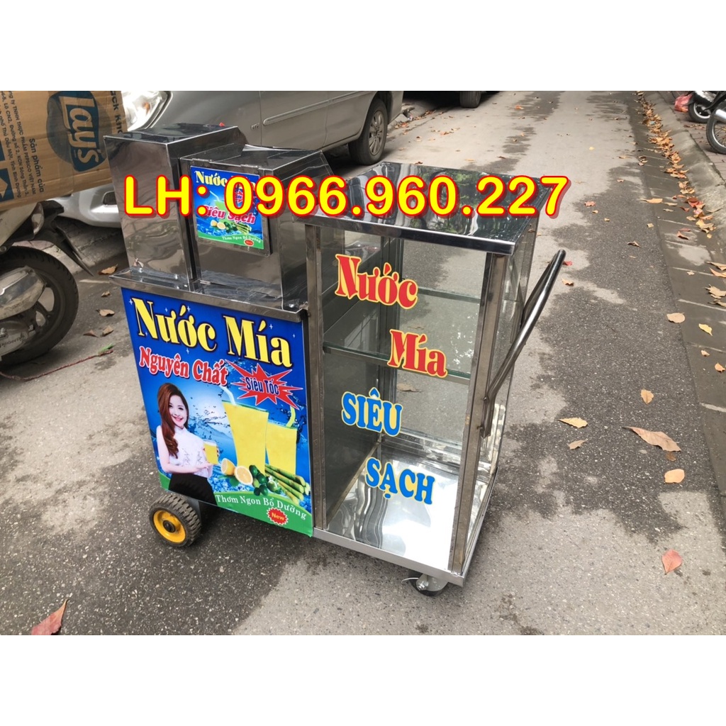 Máy ép nước mía bằng inox siêu sạch