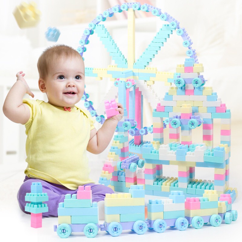 ĐỒ CHƠI BUILDING BLOCKS LẮP RÁP SÁNG TẠO CHO BÉ PHÁT TRIỂN TƯ DUY TỪ 100 - 400 CHI TIẾT