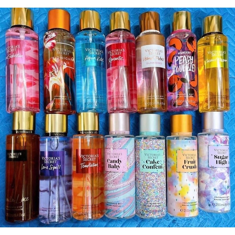 Body mist Victoria Secret (Hàng đầy đủ tem mác)