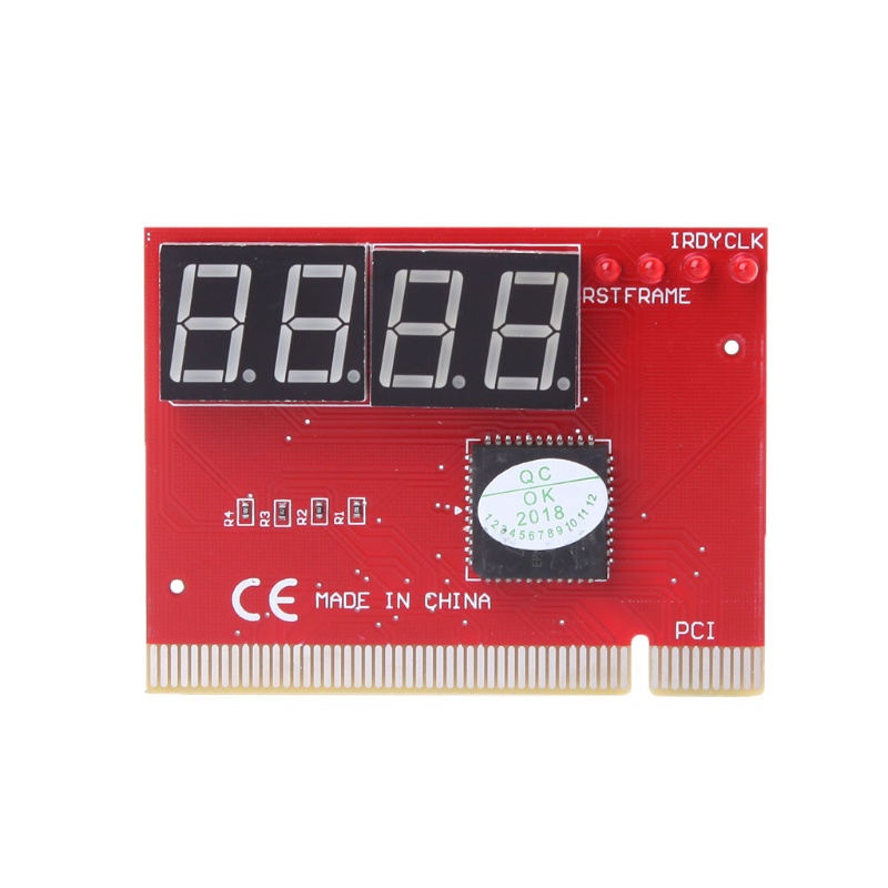 btsg New Computer PCI POST Card Motherboard LED 4-Digit Diagnostic Test PC Analyzer