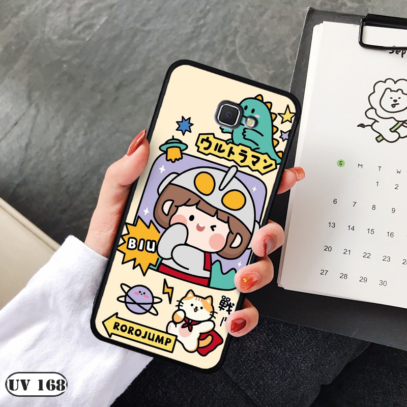 Ốp lưng nhám Samsung Galaxy J7 Prime - in hình