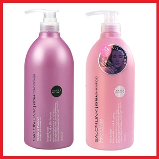 Bộ dầu gội xả Salon Link Extra 1000ml của Nhật Bản