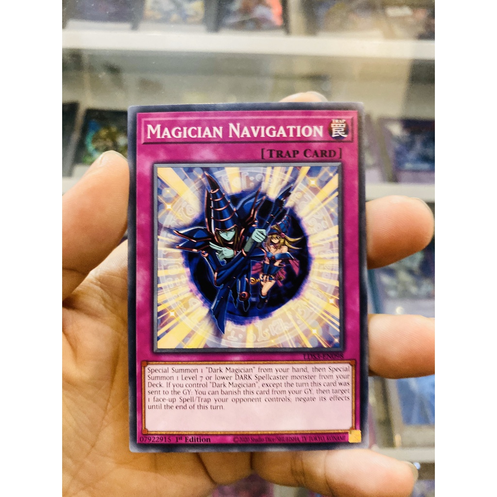 Thẻ Bài YugiOh! Mã LDS3-EN098 - Magician Navigation - Common - 1st Edition