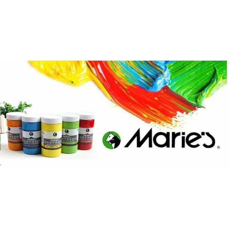 MÀU VẼ 3D ACRYLIC CAO CẤP MARIES(LINK2)