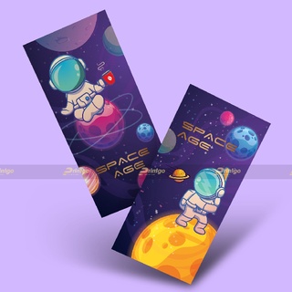 Lì xì Phi hành gia Space Age 6 cái