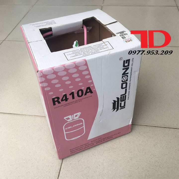Môi chất lạnh điều hòa R410 Iceloong 2.8Kg, ga lạnh R410