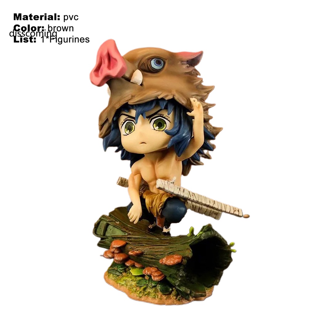 Mô hình nhân vật Hashibira Inosuke Anime Demon Slayer dễ thương dùng trang trí