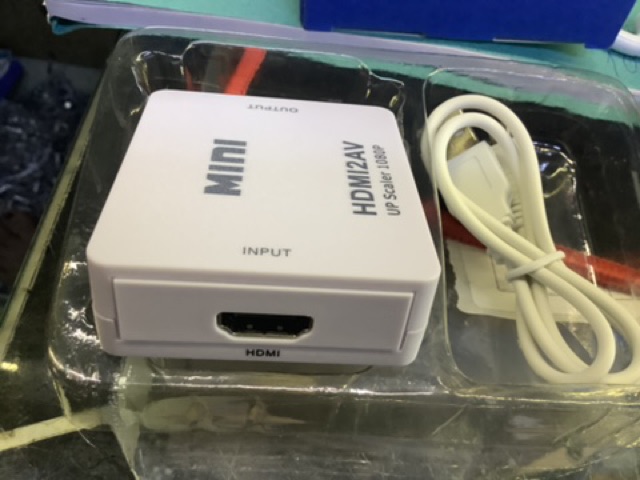 Bộ chuyển đổi tín hiệu AV ra Hdmi và HDMI ra Av hàng tốt có bảo hành