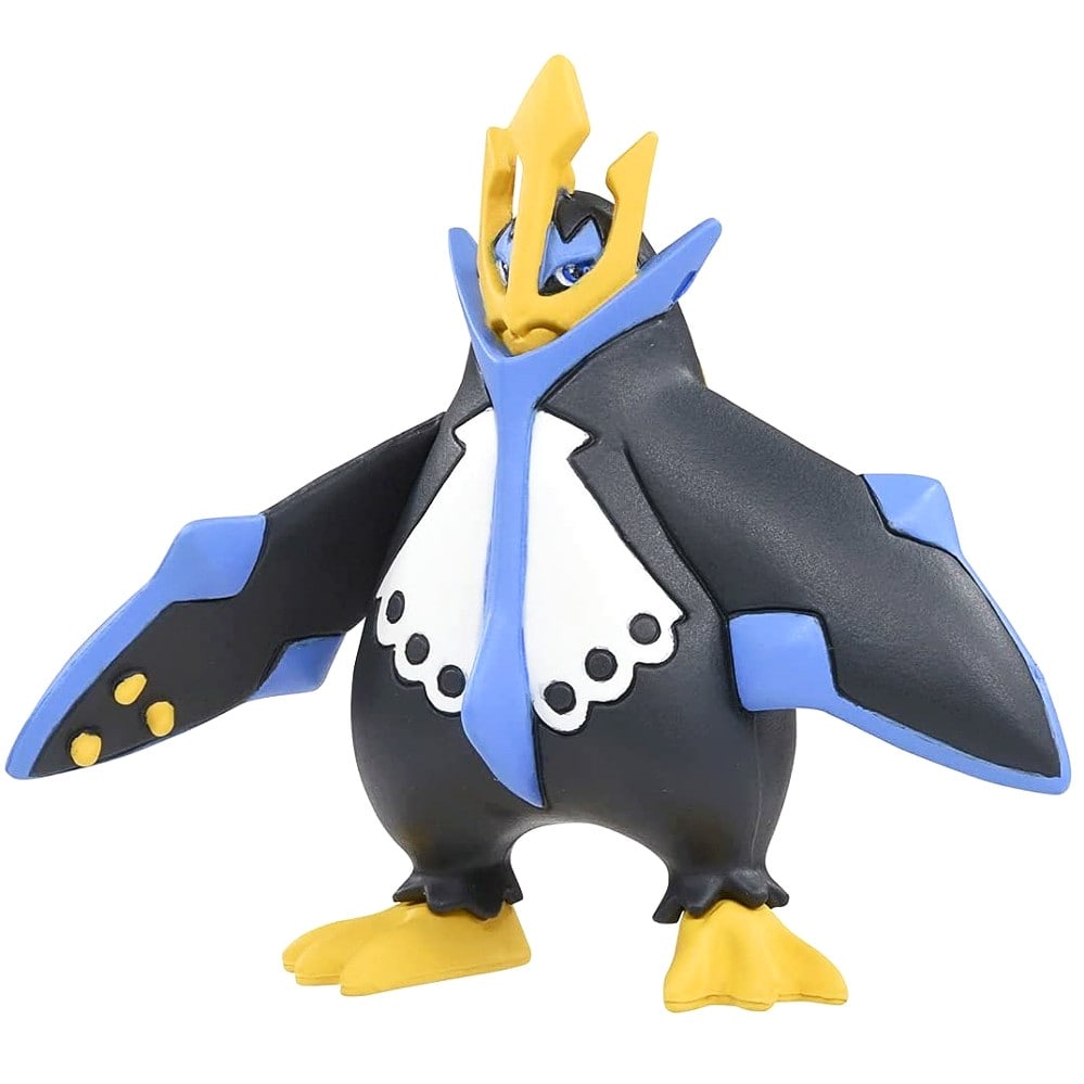 (hot) Mô Hình Pokemon Empoleon của Takara TOMY Nhật Bản Standard Size 4cm, cấp 3 Piplup - Pokemon Figure Moncolle Shop P