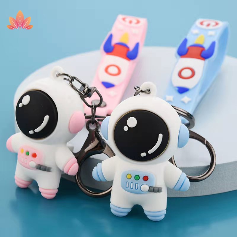 Hoạt Hình Móc Chìa Khóa Hình Phi Hành Gia Dễ Thương Jp5