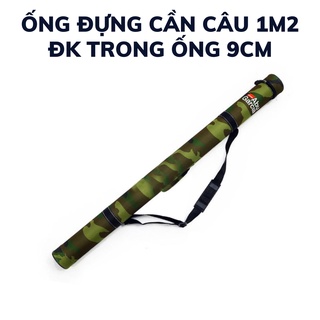 Ống đựng cần câu cá ABU GRACIA dài 1m2, ống đựng cần tay cần câu máy nhựa cứng, hộp đựng cần câu đài