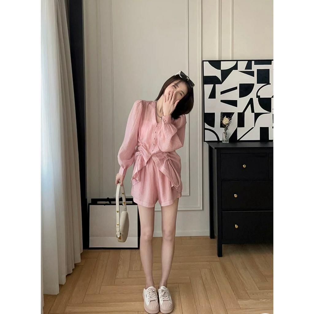 Set bộ nữ đi chơi, set đồ nữ chất voan mềm hàng loại 1 kèm quần cho nàng mặc nhà đi chơi đều đẹp thời trang nữ MP