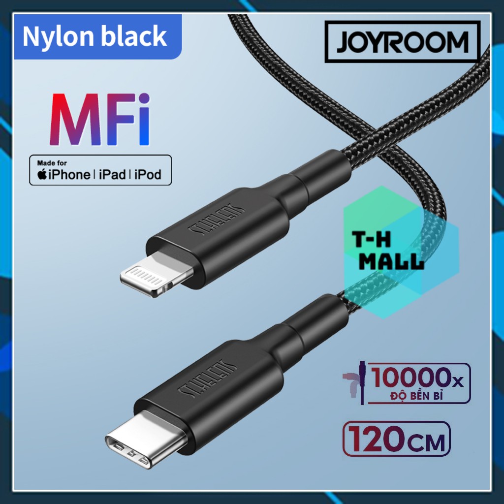 [CHUẨN MFI] Cáp Sạc Nhanh Joyroom / ST.HELENS PD 18W 1.2m / 1.5m Lightning cho iphone / ipad