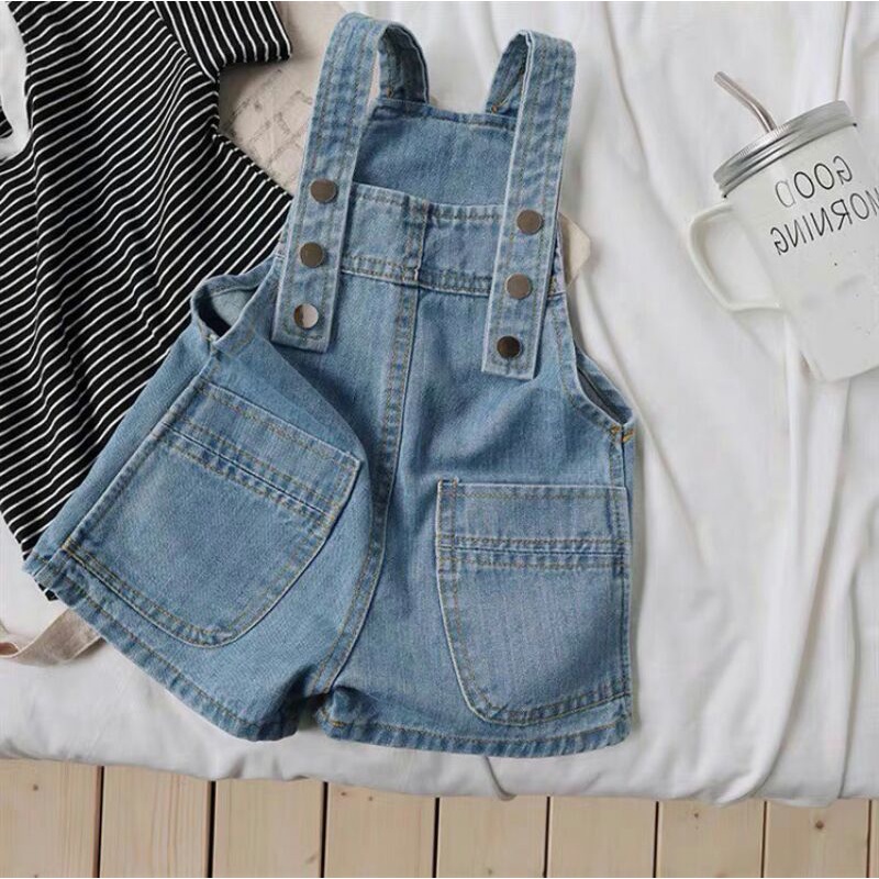 Yếm Jeans Cho Bé  Gái Và Bé Trai Mặc Siêu Xinh Y1 - Hàng Tuyển Chọn Loại 1